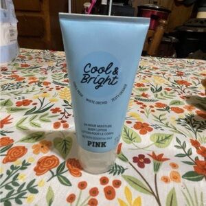 PINK Victoria's Secret Cool & Bright Travel Size Body Lotion - Light Blue
